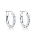 Wedding Silver Hoop Earring (SH-E0235)